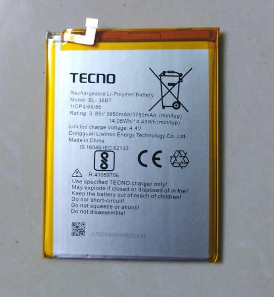 BATTERY TECNO L5