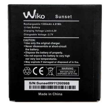 WIKO SUNSET BATTERY