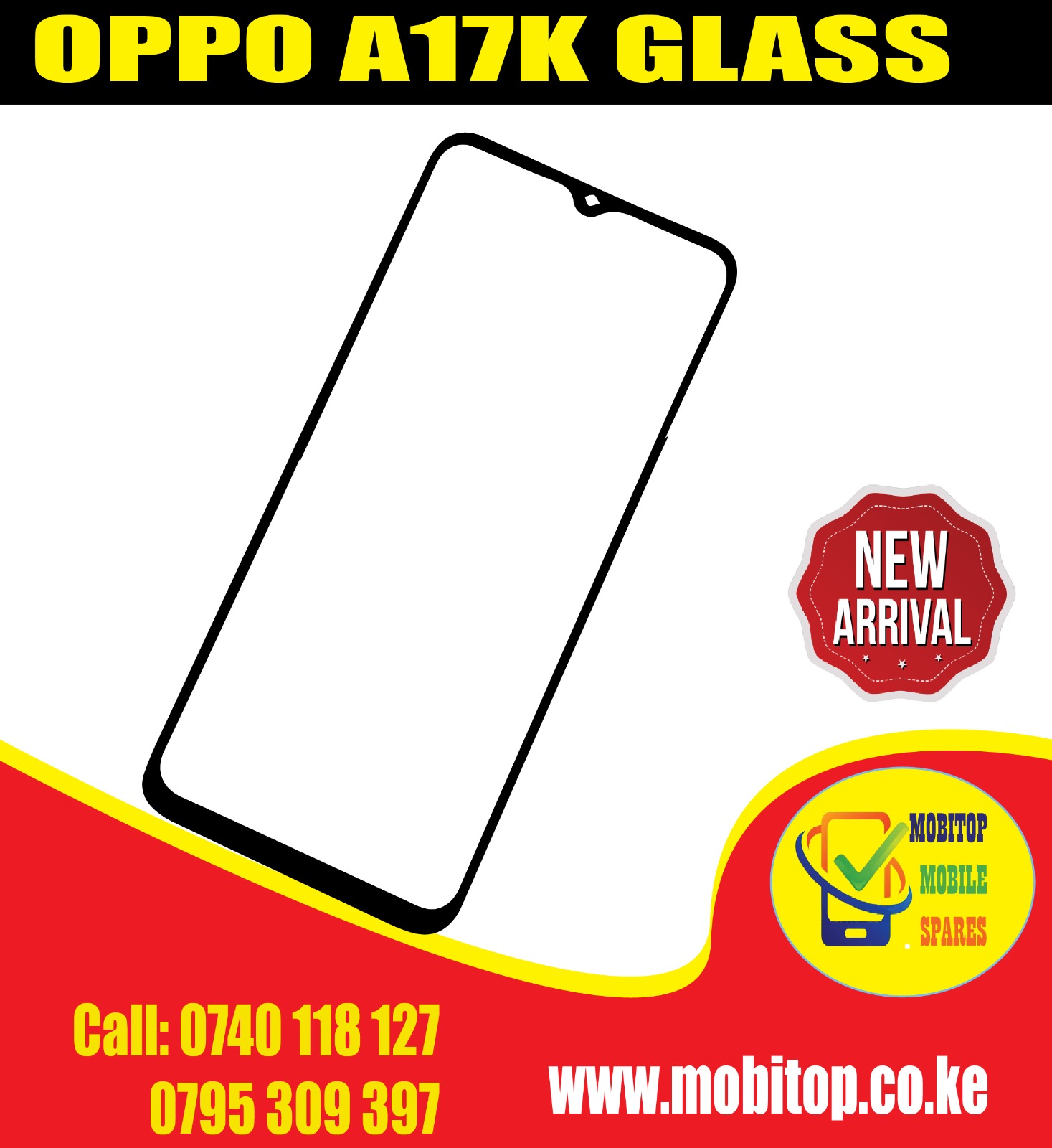 OPPO A17K GLASS