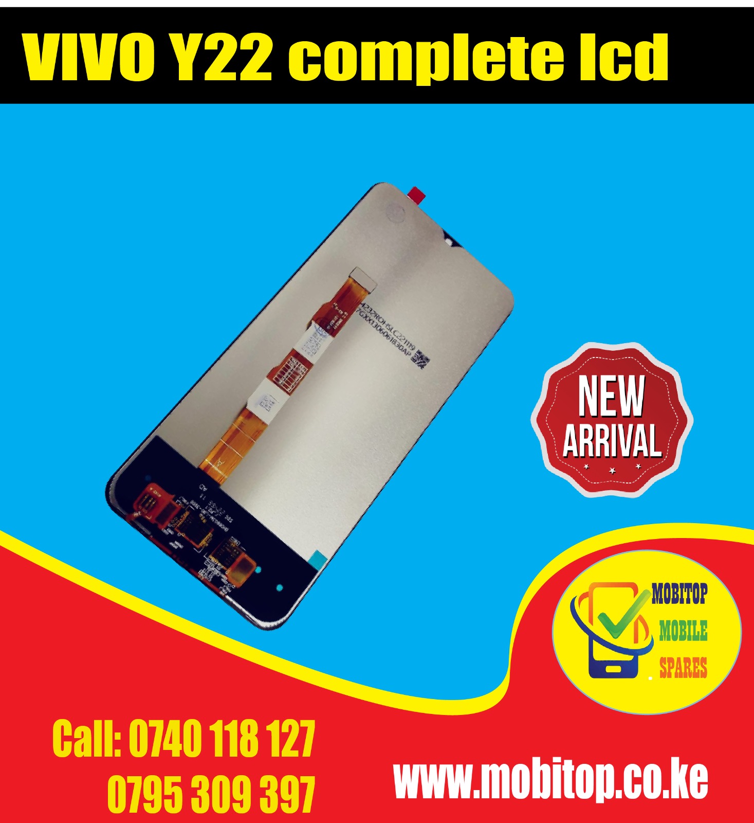 VIVO Y22 COMPLETE LCD